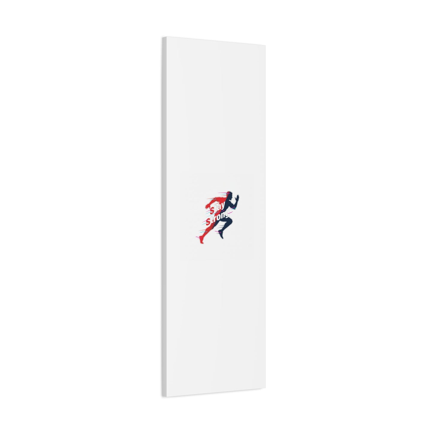 Stay Strong Runner Canvas | Fitness Motivation, Gym Wall Art