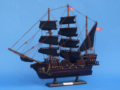 Wooden Henry Avery's The Fancy Model Pirate Ship 14""