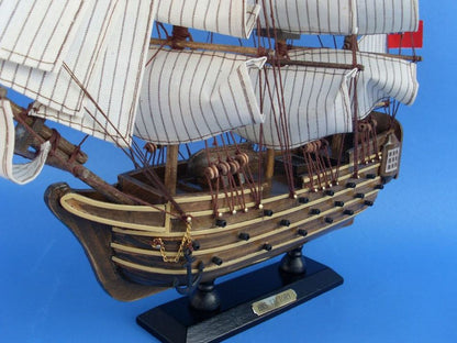 Wooden HMS Victory Tall Model Ship 14""