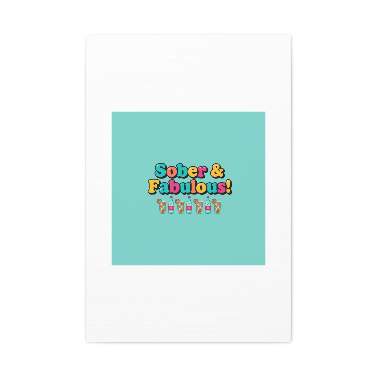 Sober & Fabulous! Canvas | Dry January, Mocktail Trend