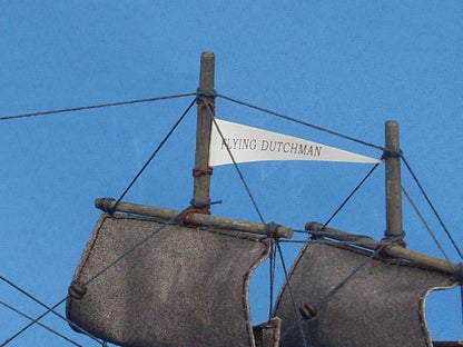 Wooden Flying Dutchman Model Pirate Ship 20""