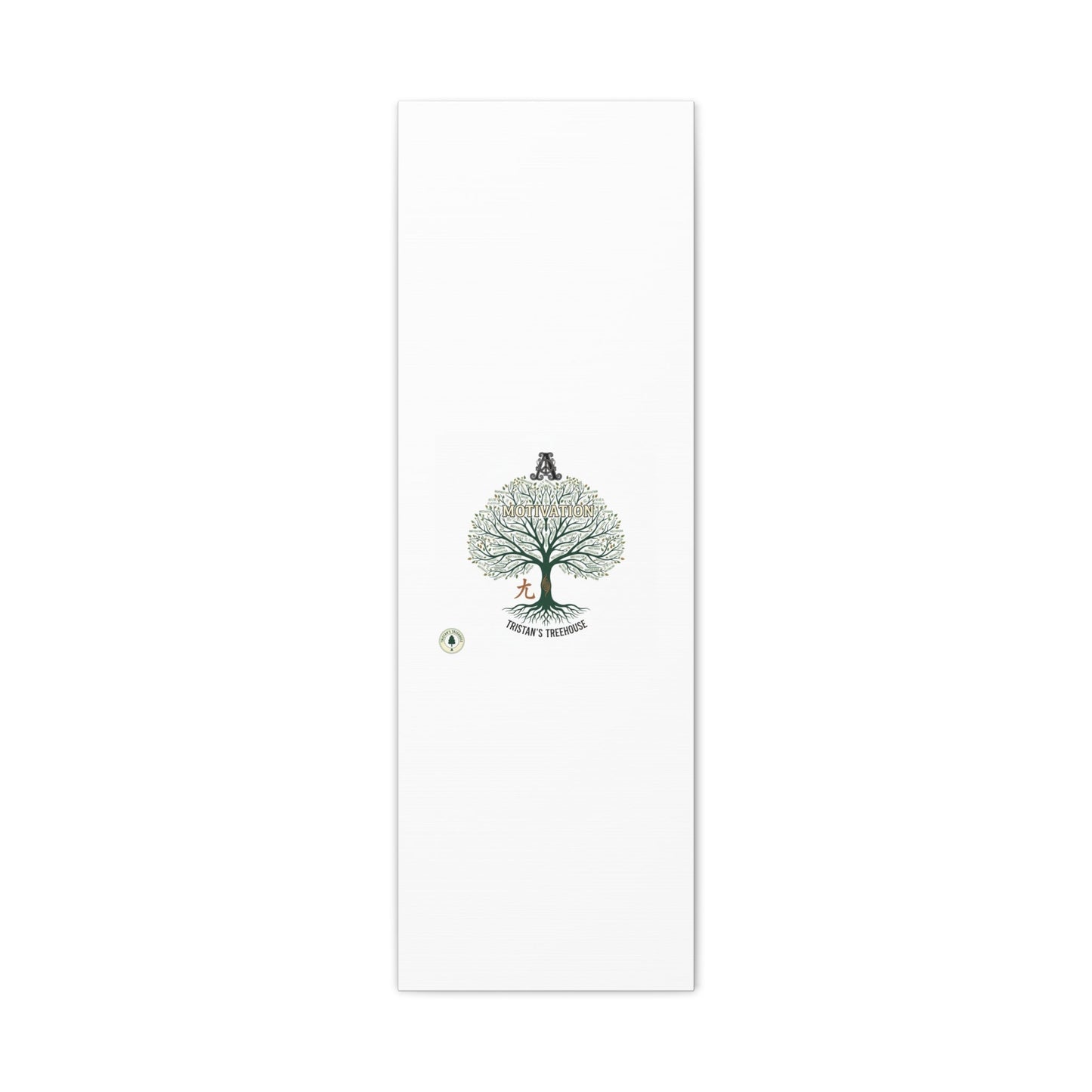 Handwritten Doodle Tree Canvas | Matte Stretched Wall Art