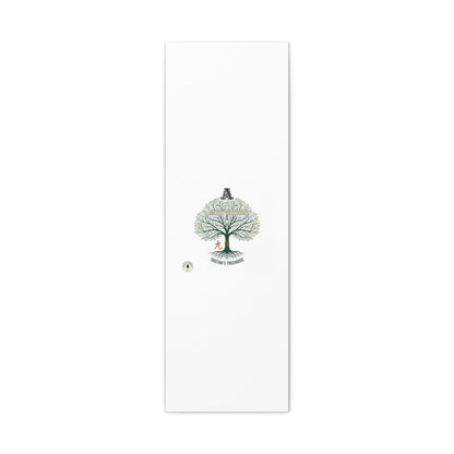 Handwritten Doodle Tree Canvas | Matte Stretched Wall Art