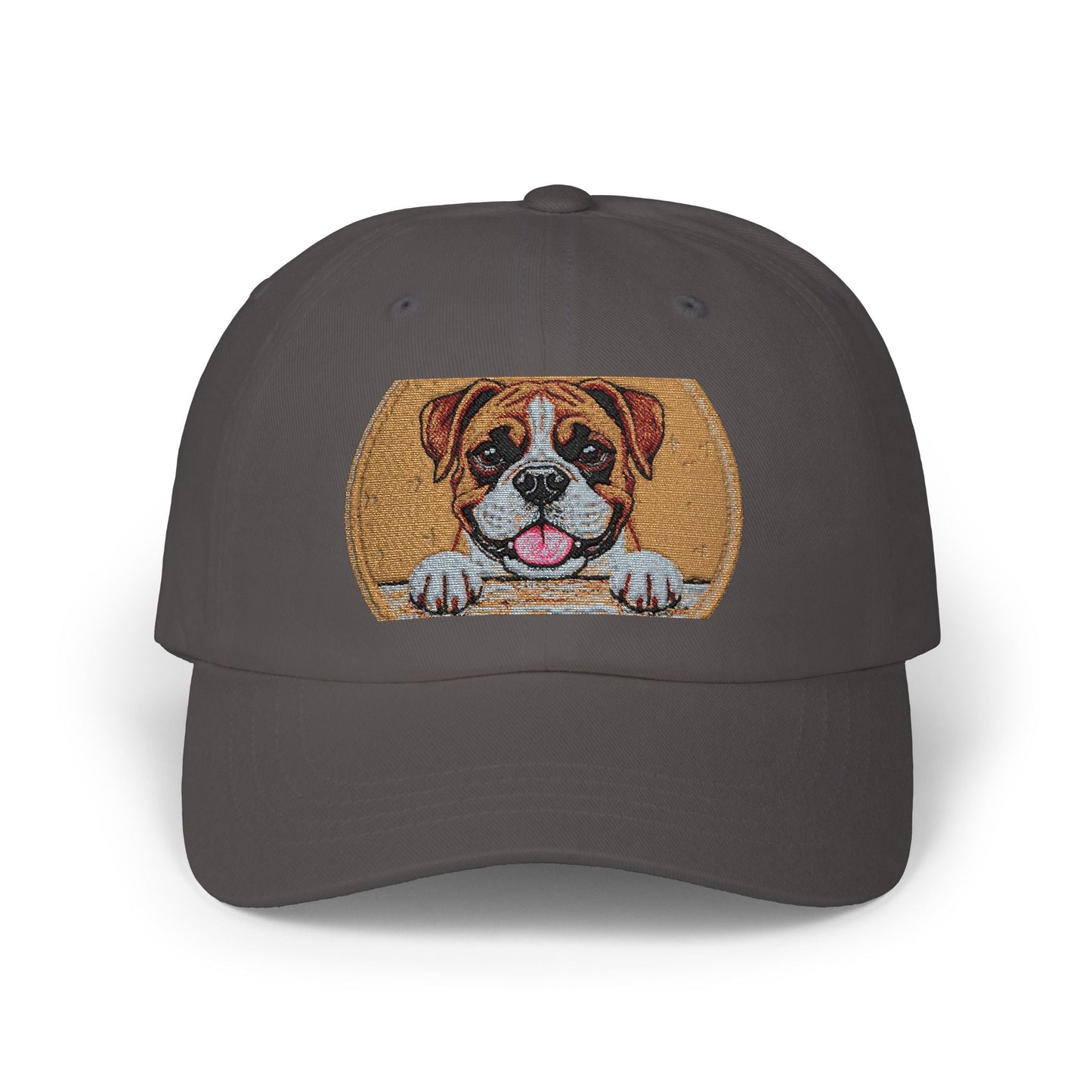Dog Lover Dad Cap — Cute Puppy Embroidered Baseball Hat