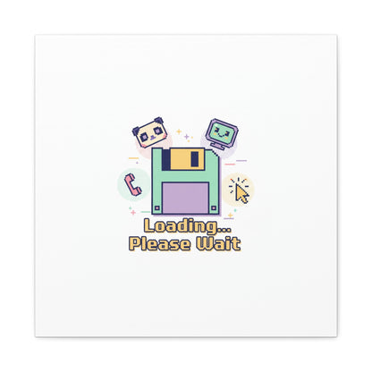 Loading Please Wait Canvas | Old Internet Aesthetic, 90s Web Nostalgia