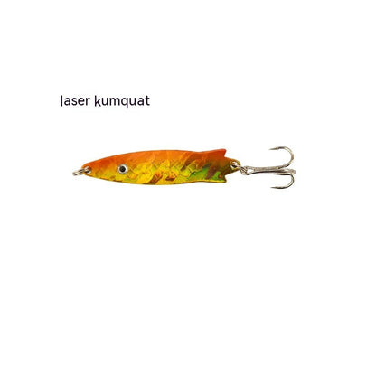 Curved Surface Lure Sequins White Stripes Lure Of Fishing Gear