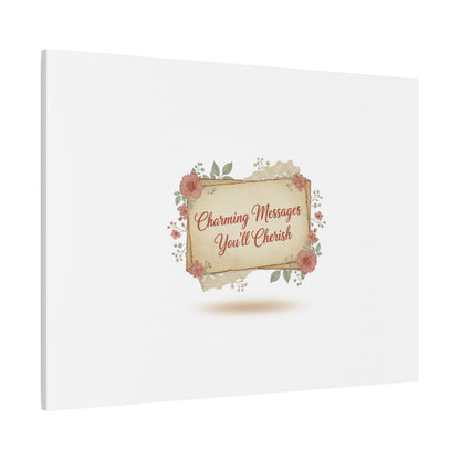 Love Letter Collage Canvas, Vintage Letter Art, Wax Seal Romance Print
