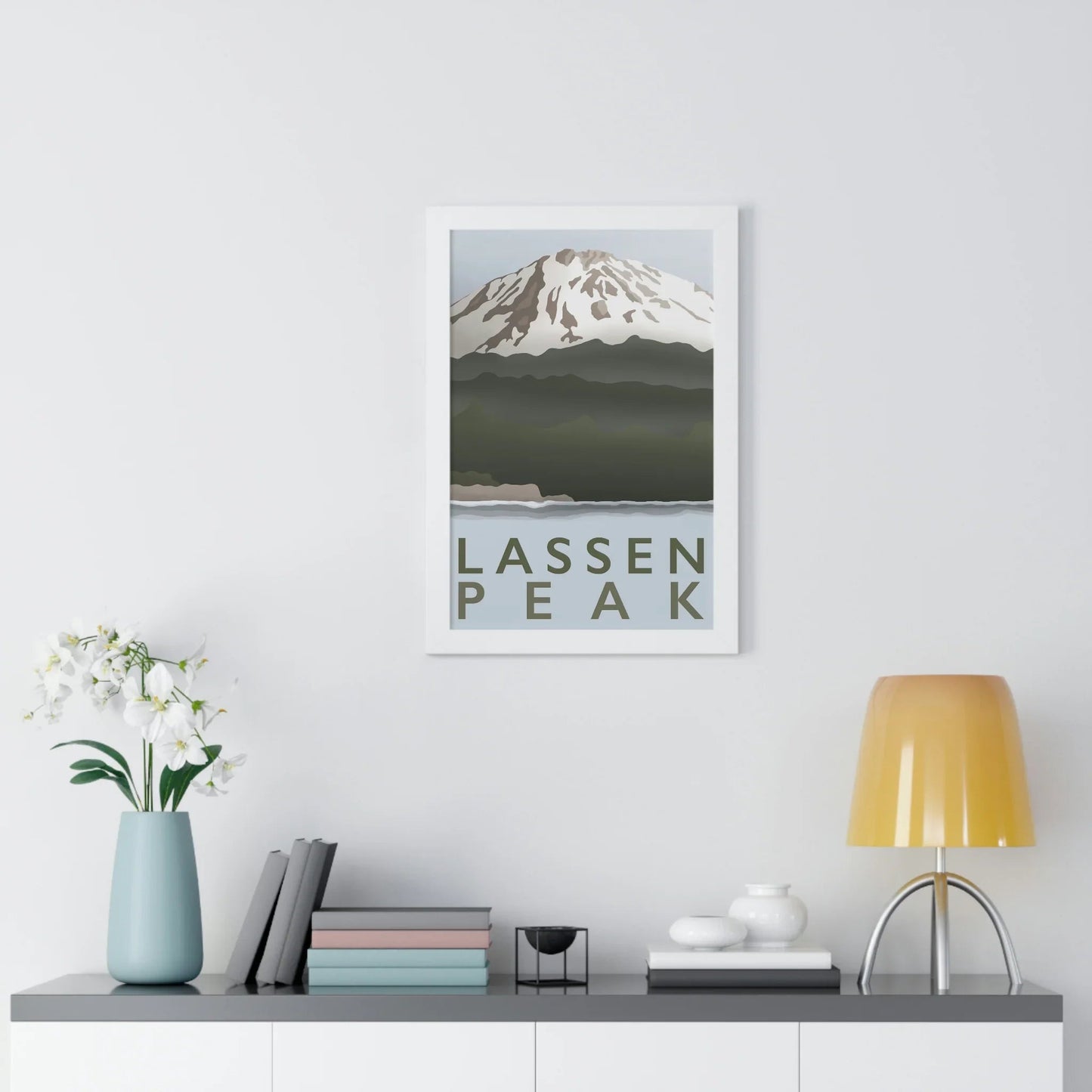 Lassen Peak Framed Print – Wall Art