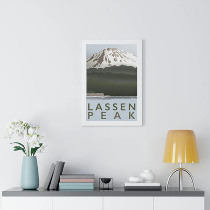 Lassen Peak Framed Print – Wall Art