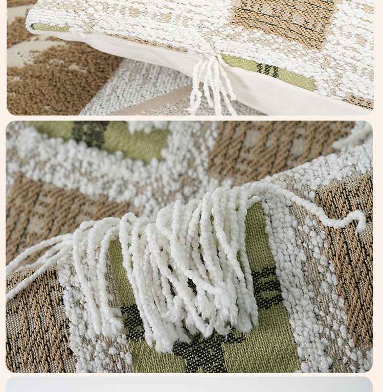 Creative Living Room Sofa Modern Cream Style Pillow