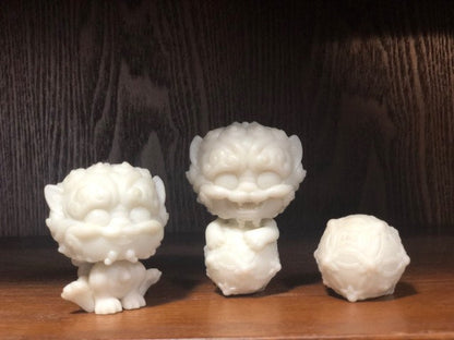 Shi-Shi the Tiny Guardian DIY Blank Mini Figure Set
