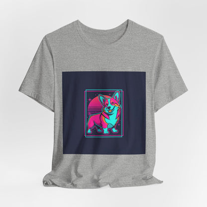 Corgi Pop Art Tee | friendship Valentine, platonic love