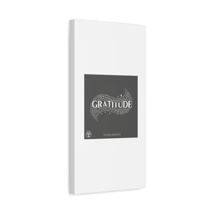 Gratitude Wall Art Matte Canvas | Tiny Treats, sweet uplifting print