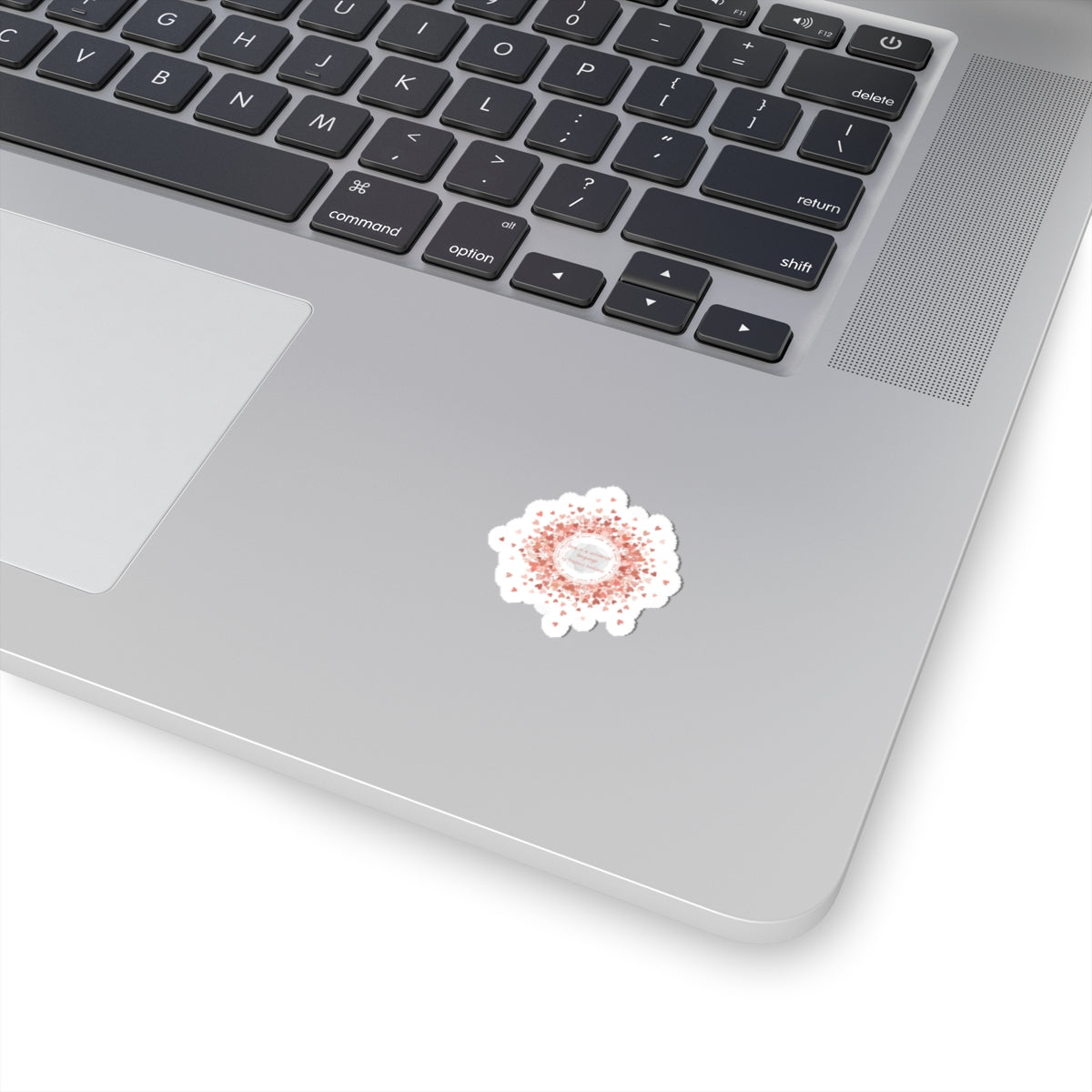 Tiny Heart Confetti Kiss-Cut Stickers | micro heart pattern, valentine doodle