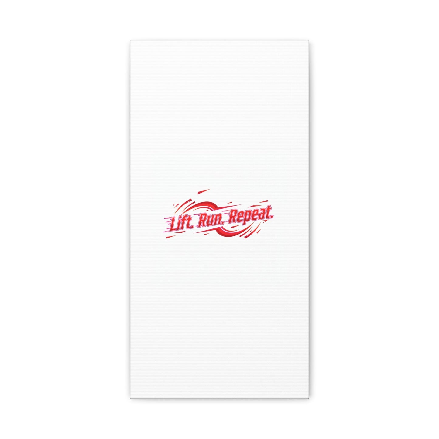 Lift Run Repeat Canvas | Fitness Wall Art, Gym Motivation