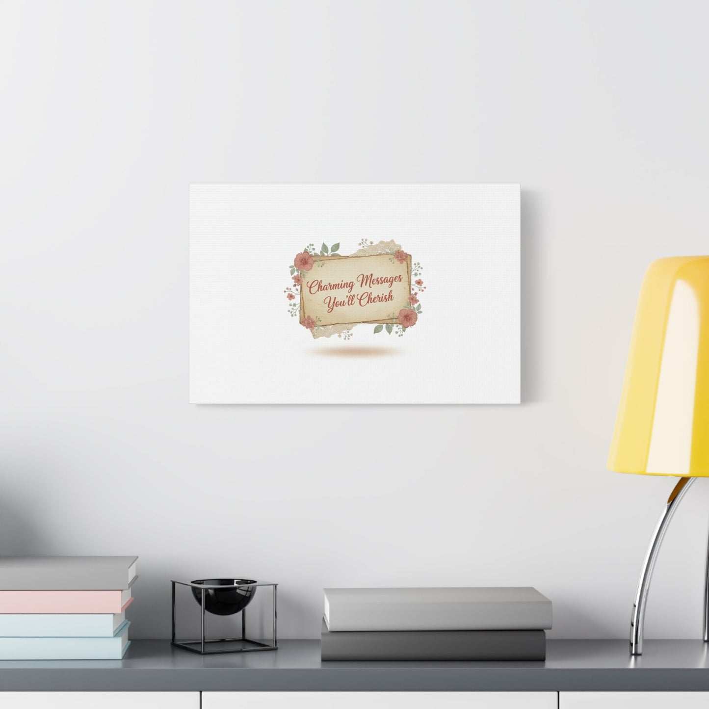 Love Letter Collage Canvas, Vintage Letter Art, Wax Seal Romance Print