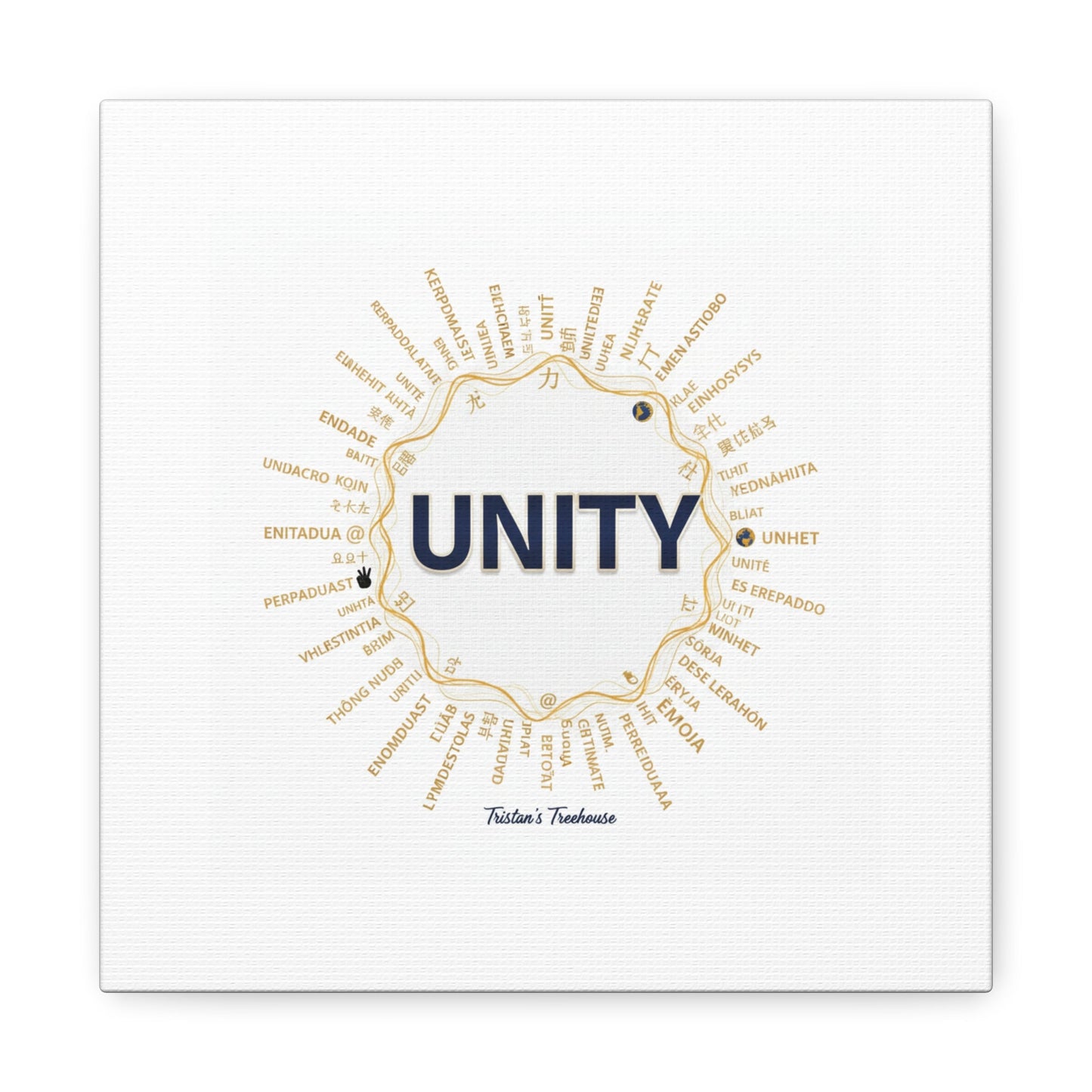 UNITY Canvas, Matte Stretched 1.25" | Dry January sober curious decor
