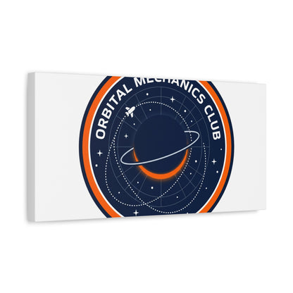 Orbital Mechanics Club Canvas | mission patch, space science