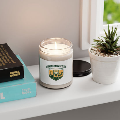 Weekend Fairway Club Candle – Golf Soy Candle, 9oz | Clubhouse Edition