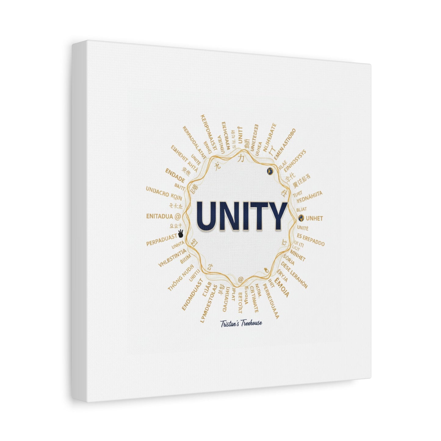UNITY Canvas, Matte Stretched 1.25" | Dry January sober curious decor
