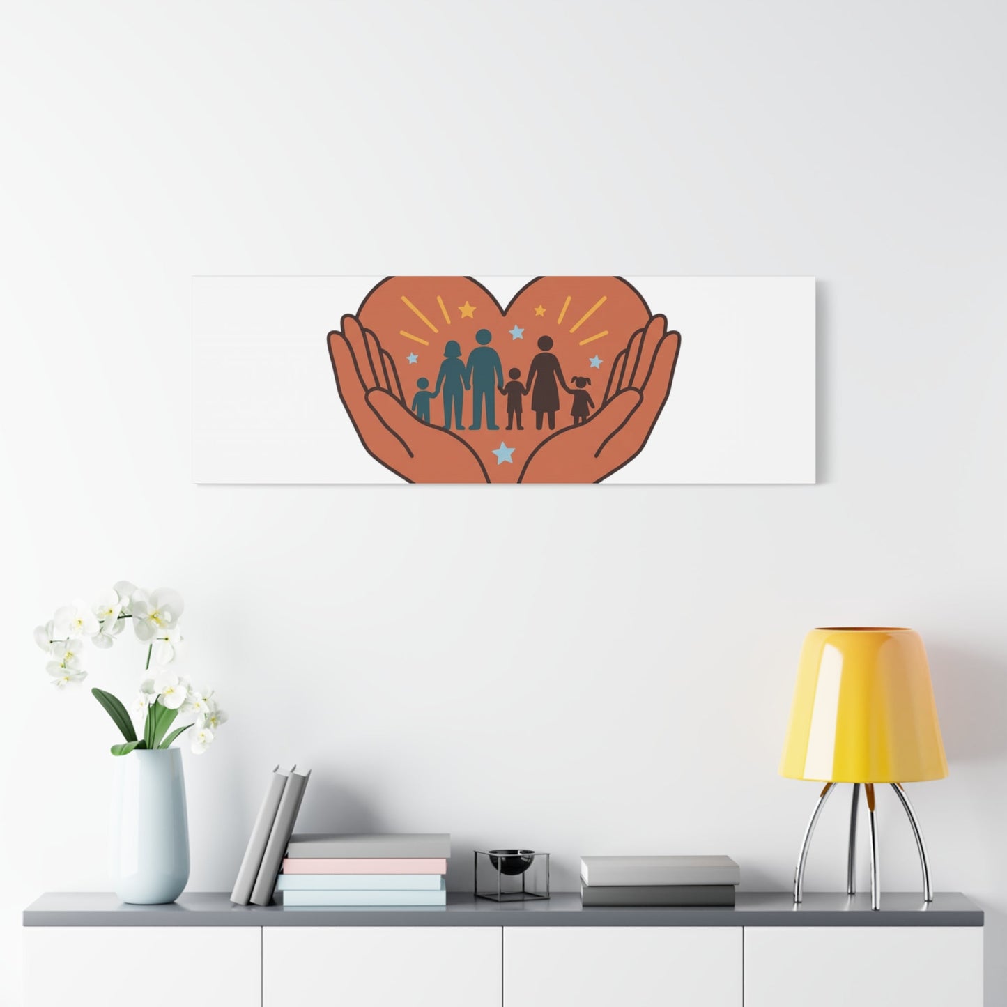 Families Belong Together Canvas | Family Unity, Bilingual Solidarity