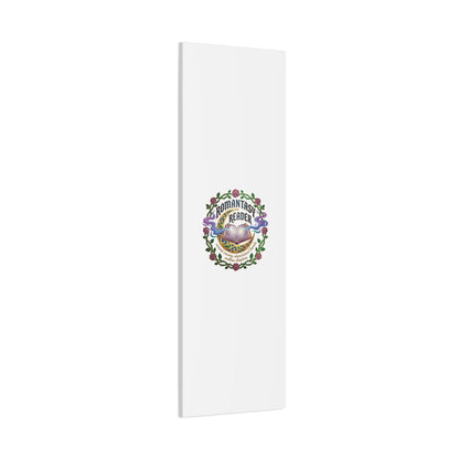 Romantasy Reader Canvas Print | enchanted bookish celestial gothic