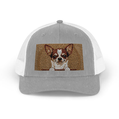 Meme Dog Trucker Hat — Funny Snapback Cap