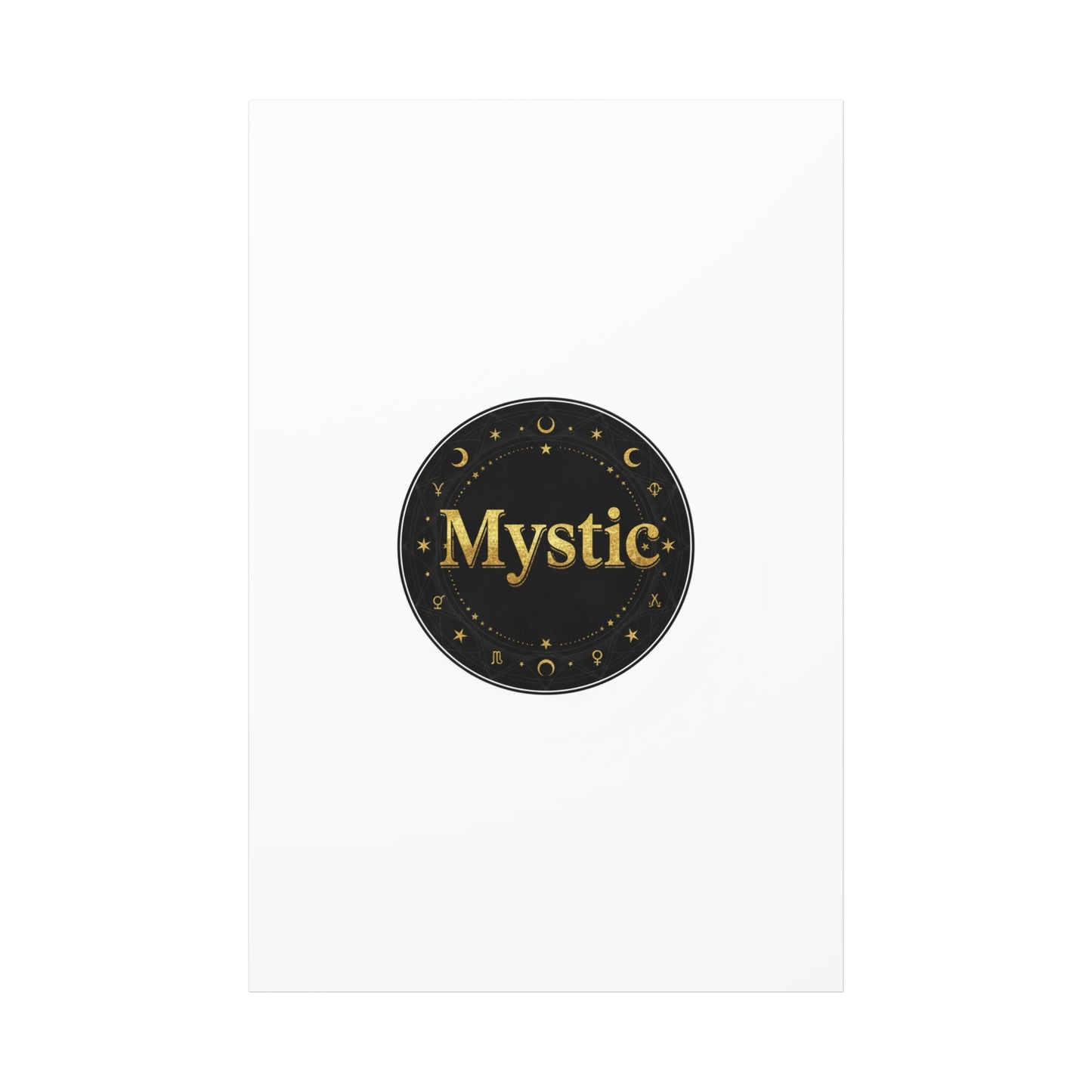 Mystic Circle tarot poster | occult type, esoteric print