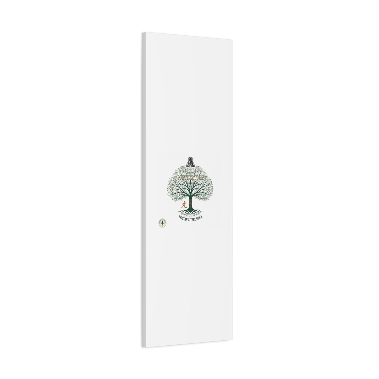 Handwritten Doodle Tree Canvas | Matte Stretched Wall Art