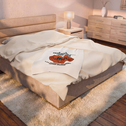 Families Belong Together Velveteen Blanket | family unity, bilingual solidarity