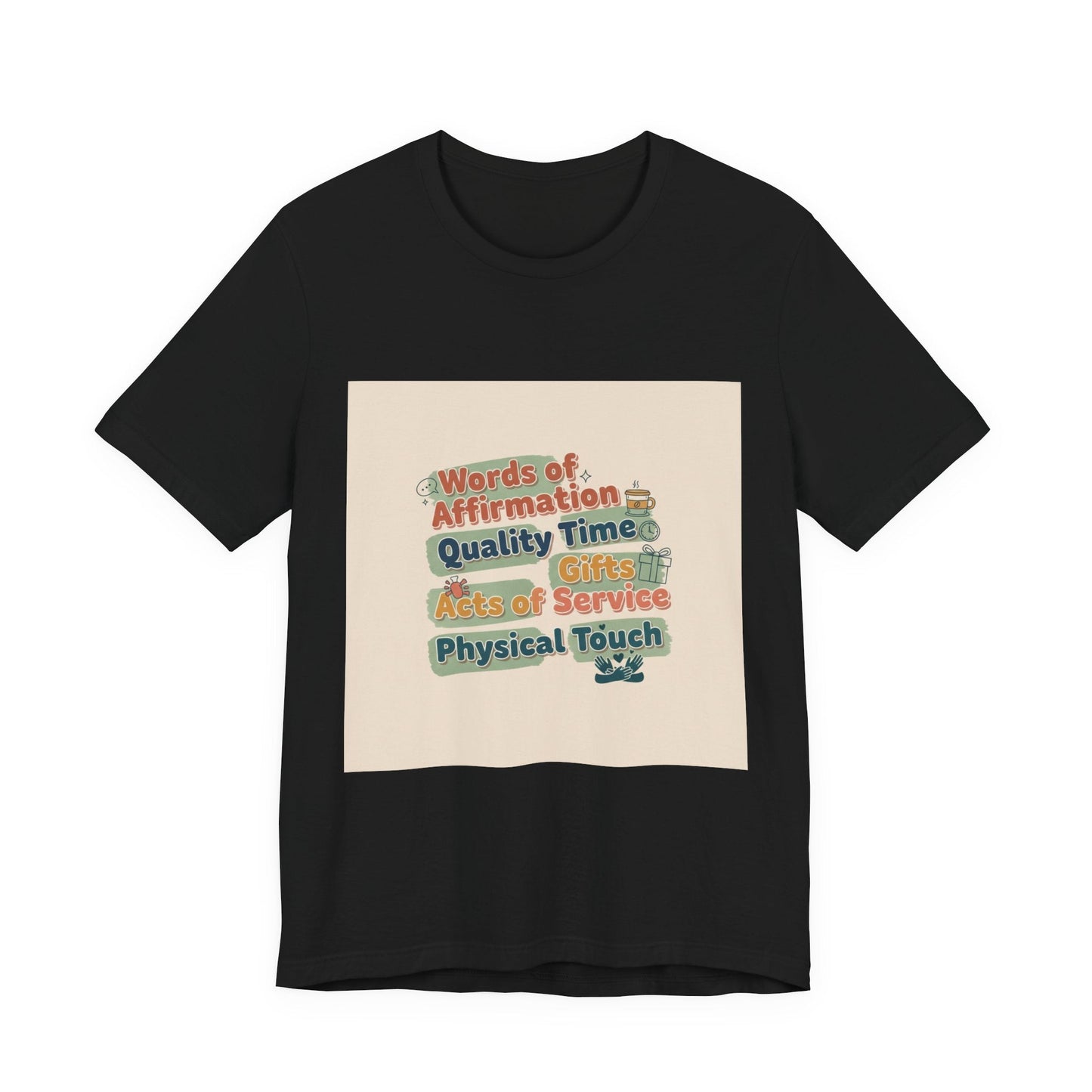 Love Languages Meme T-Shirt | acts of snacks, quiet love, relationship humor