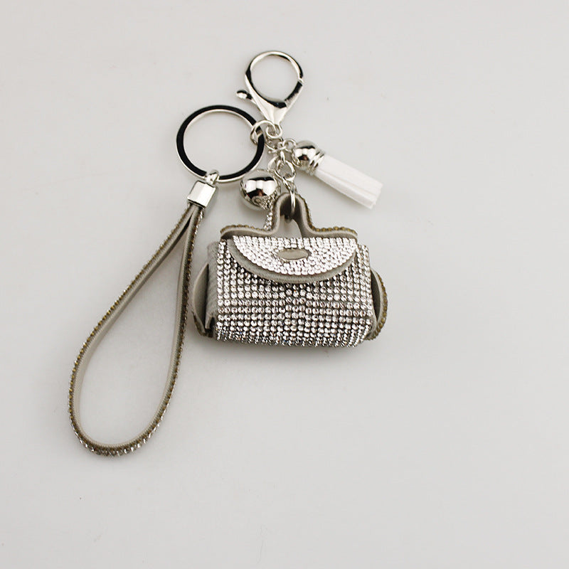 Diamond Coin Purse Earphone Bag
