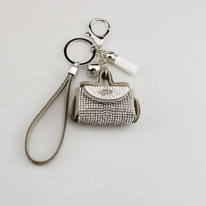 Diamond Coin Purse Earphone Bag