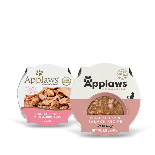 Applaws Natural Wet Cat Food Tuna Fillet & Salmon Recipe in Gravy (2.12oz)