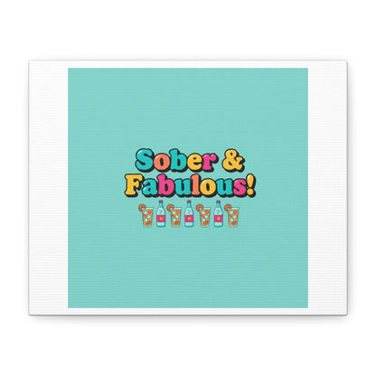 Sober & Fabulous! Canvas | Dry January, Mocktail Trend