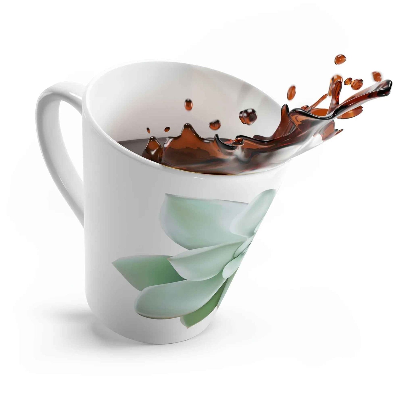 Pachyveria Haagei Succulent Ceramic Mug 12 oz