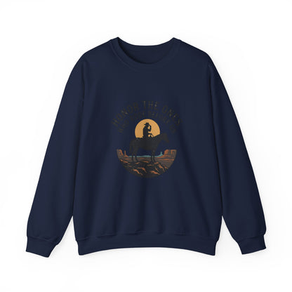 Honor the Ones Who Rode Before Us Sweatshirt | Western Americana, Cowboy Vintage