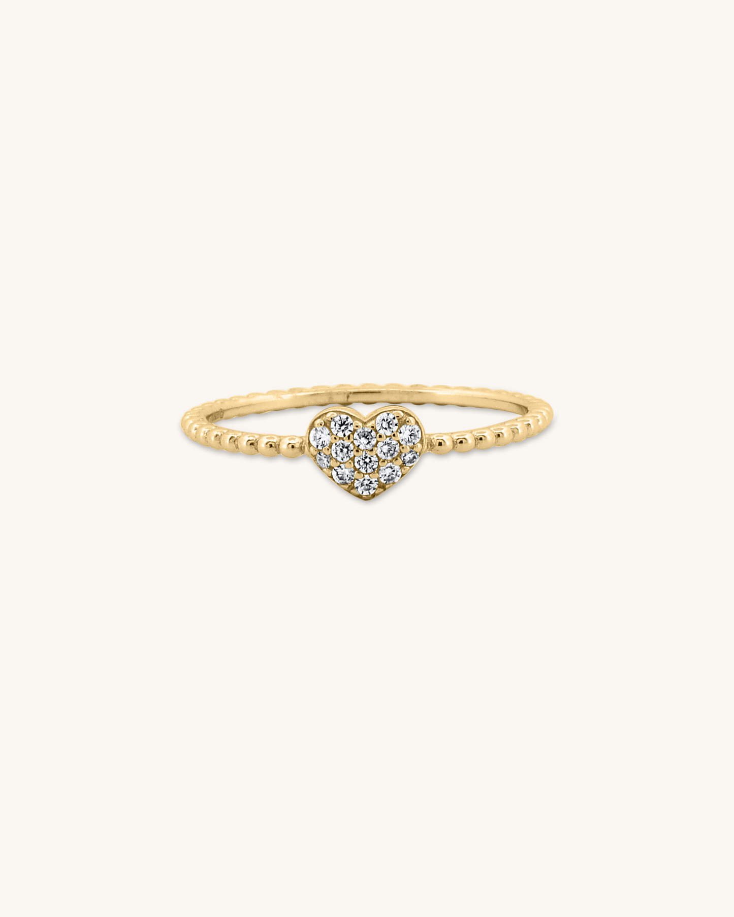 Heart Beads Ring