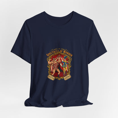 "Spectacle of Wonder" Vintage Circus T-Shirt | Retro Carnival Graphic Tee