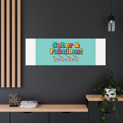 Sober & Fabulous! Canvas | Dry January, Mocktail Trend