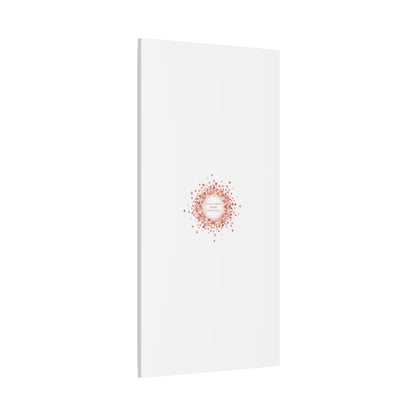 Tiny Heart Confetti Canvas | Matte Stretched Wall Art