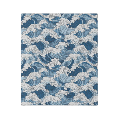 Through The Waters Minky Blanket