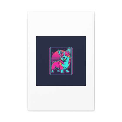 Platonic Love Corgi Canvas | Friendship Valentine, Galentine’s Wall Art