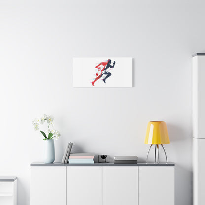 Stay Strong Runner Canvas | Fitness Motivation, Gym Wall Art