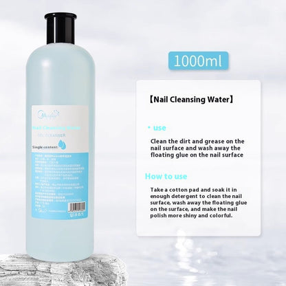 Nail Art Press Bottle Nail Remover Cleaning Solution