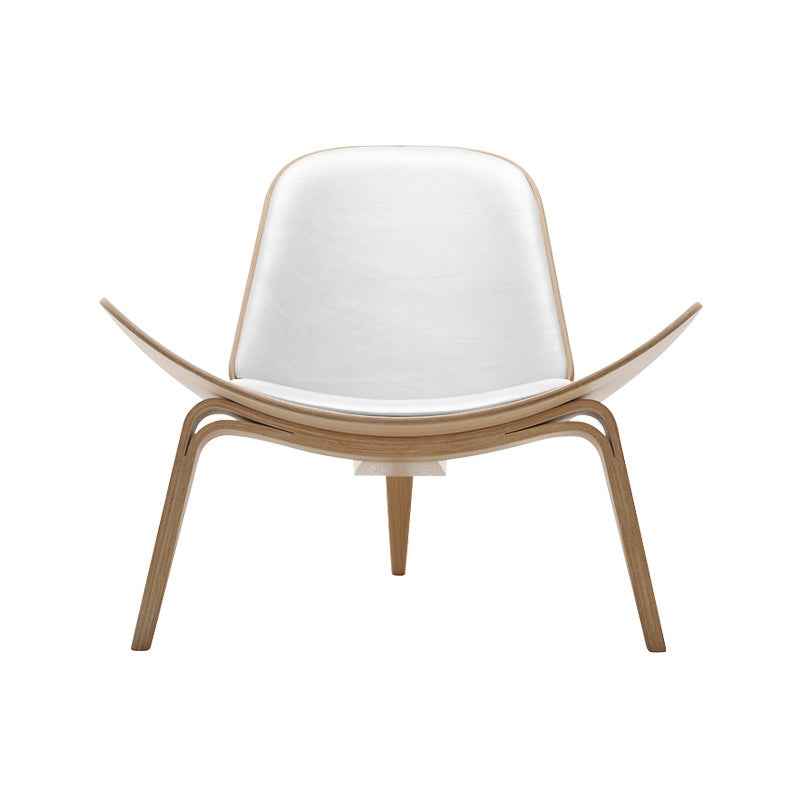 Nordic Smile Shell Chair Living Room Backrest Armchair Airplane Chair
