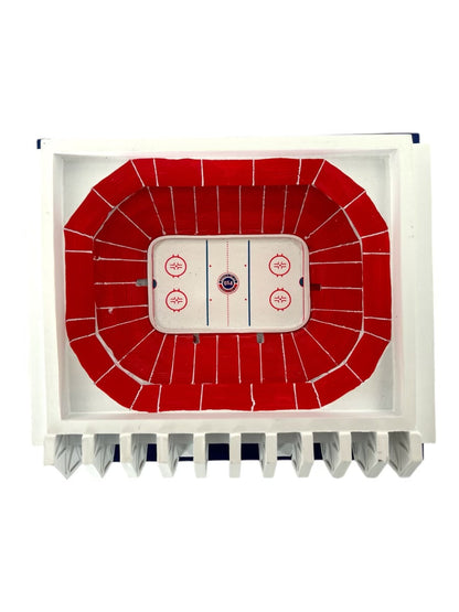 1980 Olympic Herb Brooks Arena Lake Placid Miracle on Ice Ceramic Scale Replica 8"X7"X3"