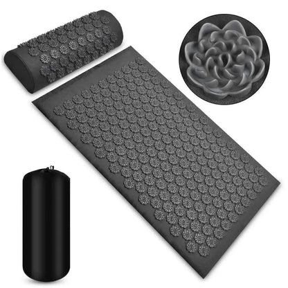 Acupressure Massage Mat Set w/ Pillow