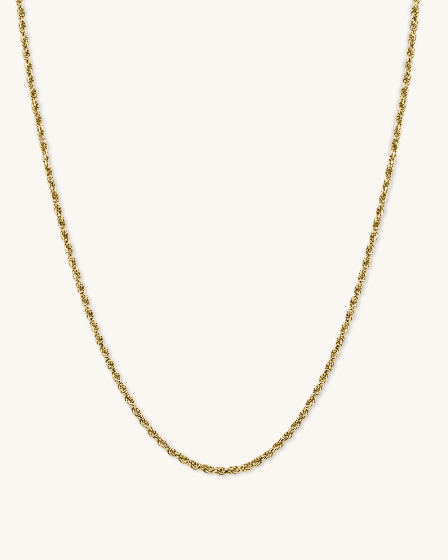 14K Gold 1.5mm Lite Rope Chain