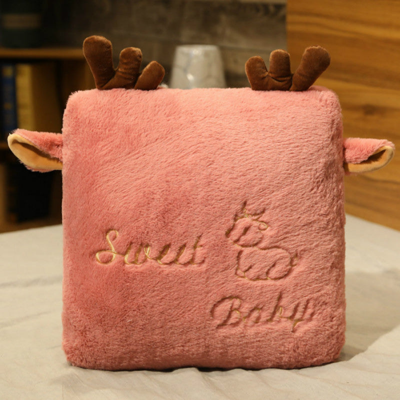 Cute Rabbit Pillow Cushion Bedside Pillow